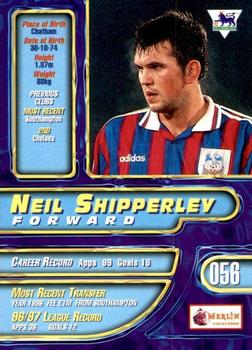 1997-98 Merlin Premier Gold #56 Neil Shipperley  Back