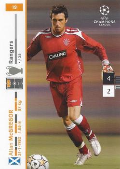 2007-08 Panini UEFA Champions League (European Edition) #19 Allan McGregor Front