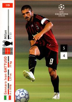 84 Gattuso Gennaro Italy No Futera World Football 2007 