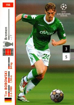 2007-08 Panini UEFA Champions League (European Edition) #156 Tim Borowski Front