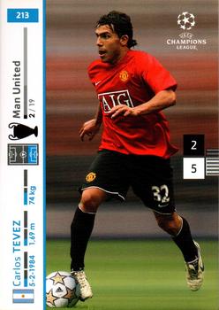 2007-08 Panini UEFA Champions League (European Edition) #213 Carlos Tevez Front