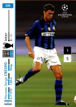 2007-08 Panini UEFA Champions League (European Edition) #226 Hernan Crespo Front