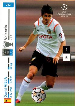 2007-08 Panini UEFA Champions League (European Edition) #242 David Villa Front