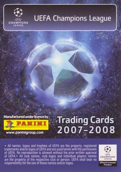 2007-08 Panini UEFA Champions League (European Edition) #228 Gerald Asamoah Back