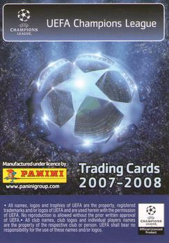 2007-08 Panini UEFA Champions League (European Edition) #29 Mladen Krstajic Back