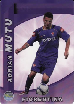 2008-09 Panini Real Action #124 Adrian Mutu Front