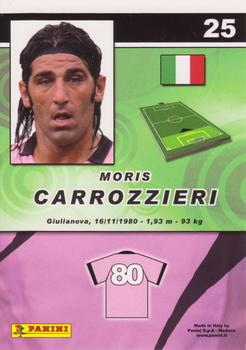 2008-09 Panini Real Action #25 Moris Carrozzieri Back