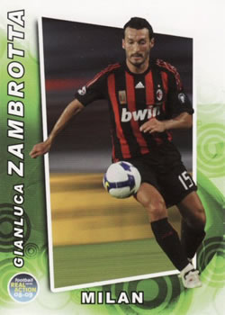 2008-09 Panini Real Action #31 Gianluca Zambrotta Front
