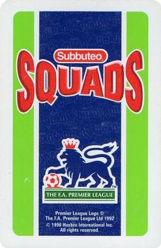 1995-96 Subbuteo Squads #NNO Lucas Radebe Back
