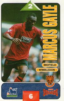 1995-96 Subbuteo Squads #NNO Marcus Gayle Front