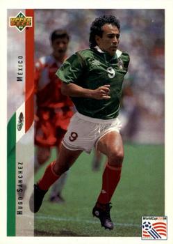 1994 Upper Deck World Cup Contenders English/Japanese #29 Hugo Sanchez Front