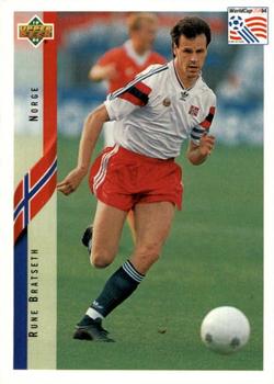 1994 Upper Deck World Cup Contenders English/Japanese #95 Rune Bratseth Front