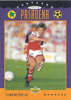 1994 Upper Deck World Cup Contenders English/Japanese - UD Set #UD2 Flemming Povlsen Front