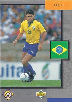 1994 Upper Deck World Cup Contenders English/Japanese - UD Set #UD13 Brazil Front