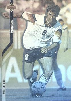 1994 Upper Deck World Cup Contenders English/Japanese - German Holograms Exchange #D5 Karlheinz Riedle Front