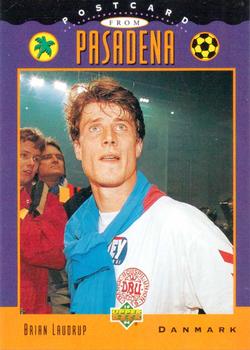 1994 Upper Deck World Cup Contenders English/German - UD Set #UD1 Brian Laudrup Front