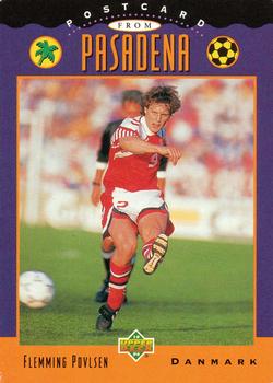 1994 Upper Deck World Cup Contenders English/German - UD Set #UD2 Flemming Povlsen Front