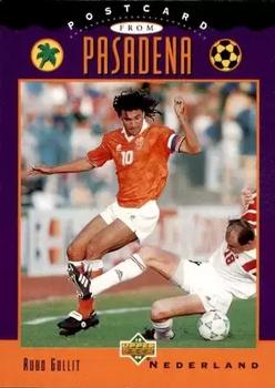 1994 Upper Deck World Cup Contenders English/German - UD Set #UD6 Ruud Gullit Front