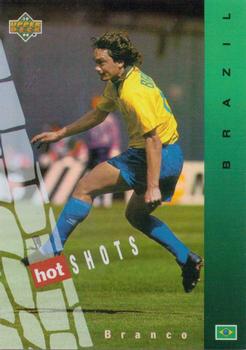 1994 Upper Deck World Cup Contenders English/German - Hot Shots #HS5 Branco Front