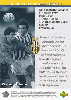 1998 Upper Deck Juventus FC #8 Pierluigi Casiraghi Back