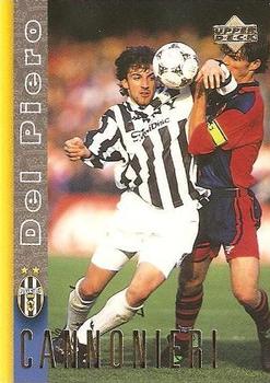 1998 Upper Deck Juventus FC #18 Alessandro Del Piero Front
