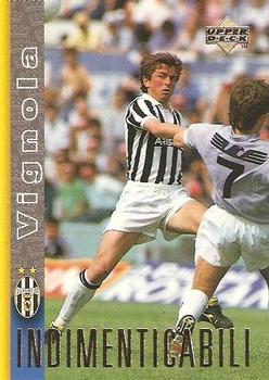 1998 Upper Deck Juventus FC #46 Beniamino Vignola Front