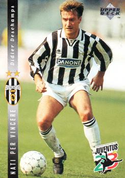 1994-95 Upper Deck Juventus FC Campione d'Italia #5 Didier Deschamps Front