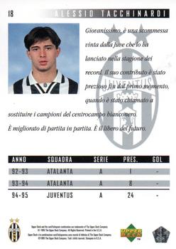 1994-95 Upper Deck Juventus FC Campione d'Italia #18 Alessio Tacchinardi Back