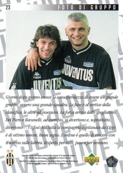 1994-95 Upper Deck Juventus FC Campione d'Italia #23 Foto Di Gruppo Back