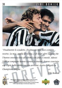1994-95 Upper Deck Juventus FC Campione d'Italia #30 Zibi Boniek Back