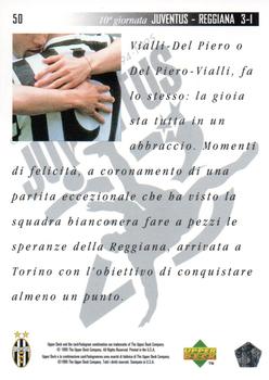 1994-95 Upper Deck Juventus FC Campione d'Italia #50 Juventus - Reggiana 3-1 Back