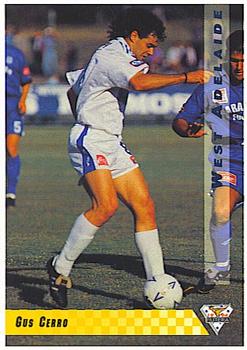 1994 Futera Australia NSL #92 Gus Cerro Front