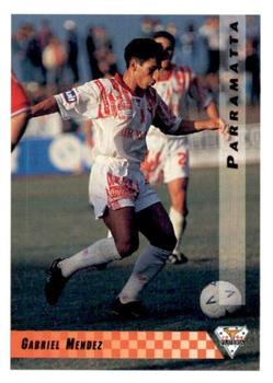 1994 Futera Australia NSL #98 Gabriel Mendez Front