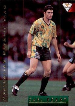 1994 Futera Australia NSL - Olympic Team #OR11 Carl Veart Front