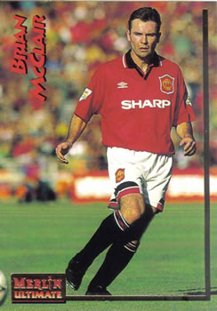 1995-96 Merlin Ultimate #124 Brian McClair Front