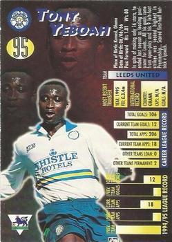 1995-96 Merlin Ultimate #95 Tony Yeboah Back