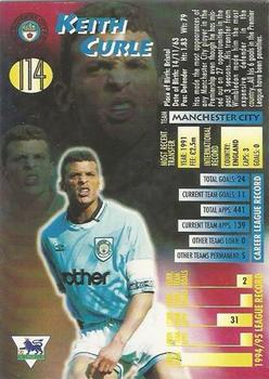 1995-96 Merlin Ultimate #114 Keith Curle Back