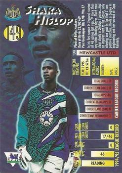 1995-96 Merlin Ultimate #149 Shaka Hislop Back