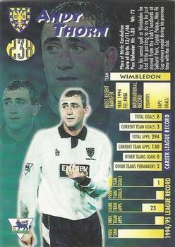 1995-96 Merlin Ultimate #238 Andy Thorn  Back