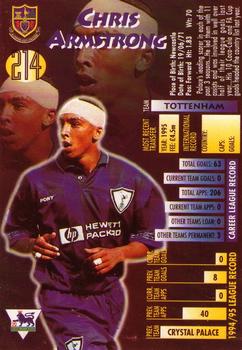 1995-96 Merlin Ultimate #214 Chris Armstrong Back