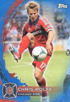 2014 Topps MLS - Blue #42 Chris Rolfe Front