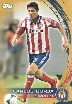 2014 Topps MLS - Gold #9 Carlos Borja Front