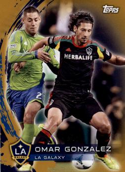 2014 Topps MLS - Gold #55 Omar Gonzalez Front
