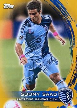 2014 Topps MLS - Gold #72 Soony Saad Front