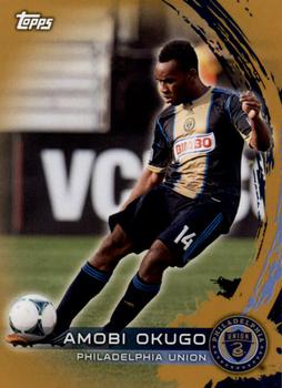 2014 Topps MLS - Gold #103 Amobi Okugo Front