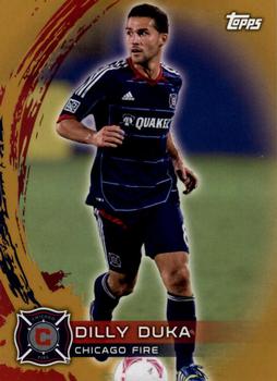 2014 Topps MLS - Gold #122 Dilly Duka Front