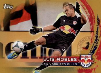 2014 Topps MLS - Gold #141 Luis Robles Front