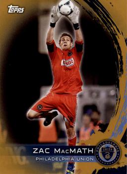2014 Topps MLS - Gold #143 Zac MacMath Front