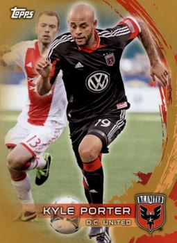 2014 Topps MLS - Gold #170 Kyle Porter Front