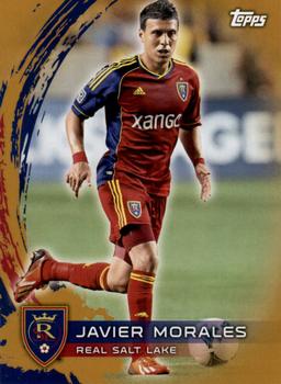 2014 Topps MLS - Gold #187 Javier Morales Front